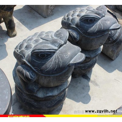 石雕金蟾招财摆件开业礼品石雕摆件石头金蟾雕刻曲阳石雕加工