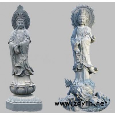 百石汇 石雕人物