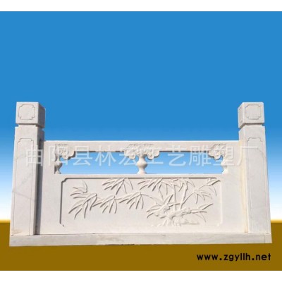 石围栏石雕篮板汉白玉篮板石雕护栏石头围栏