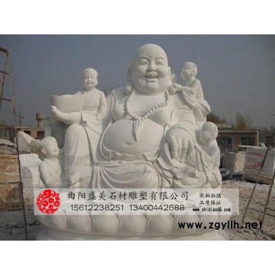 盛美雕塑 1241 石雕弥勒佛 石雕弥勒佛厂家