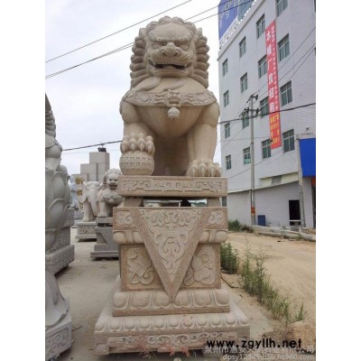 大鹏BCD-206TM(E) 石狮子石材雕刻 石雕北京狮 天然石材雕刻 福建惠安石雕天安门狮子石雕wqrwa
