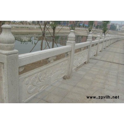 石隆石雕  **石雕栏杆 汉白玉草白玉栏杆 可定制