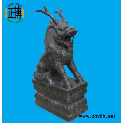 石雕动物福瑞麒麟