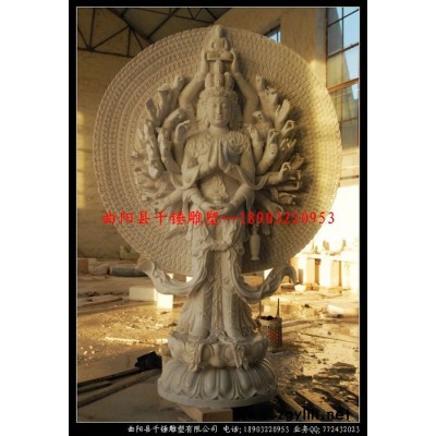 大型观音雕像,石雕观世音