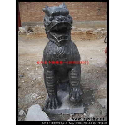 厂家麒麟雕塑，石雕麒麟，神兽麒麟雕刻