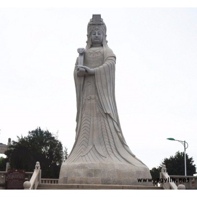 大鹏D6583妈祖像石材雕刻 佛像石材雕刻 天然石材雕刻 福建惠安石雕