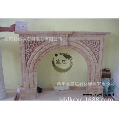 专业生产 曲阳石雕 石雕壁炉 石雕摆件 西方石雕 品质保证