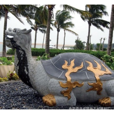 石雕雕刻园林广场雕塑,公园雕塑,石雕神龟