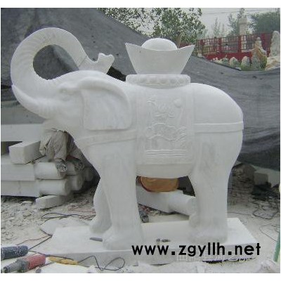 供应石雕大象，动物雕塑