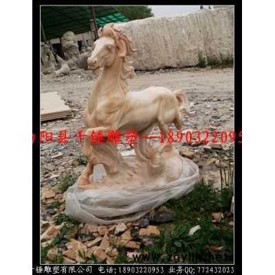石雕石马_定做石雕石马奔马