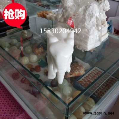 定制            特价包邮石雕大象汉白玉小象家居