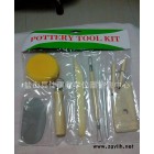 创意泥塑陶艺工具8件套 雕塑/ 软陶/陶泥工具 泥塑刀