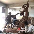 炳宇真人比例 飞行员航天员人物铜雕塑定制太空人泥塑模型雕塑广场户外园林景观雕塑