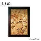 木雕挂件纯手工高端定制，百年传承，终身质保 **木雕《山水》