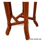 木雕摆件雕花鼓花几实木雕刻