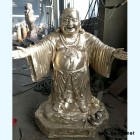 玻璃钢佛像 贴金彩绘弥勒佛佛像 木雕弥勒佛神像 弥勒佛铜像图片