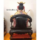惠祥木雕工艺小叶樟木木雕佛像神像坐像金母娘娘精雕