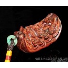 正宗印度小叶紫檀手工艺品 夜夜数钱木雕手把件