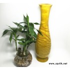 精美金丝楠木花瓶大叶楠水波纹花瓶 工艺摆件木雕 木制工艺品