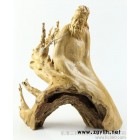 乐清黄杨木雕**家居摆件商务礼品古代人物木雕咏梅苏轼34*24*36