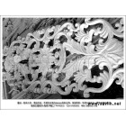 惠森古建hsgj-10013厂家低价定制实木雕花牌匾 仿古实木雕花雕刻 防腐木隔断