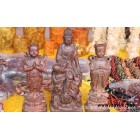 ** 批发越南天然沉香木雕刻莲花观音摆件 木雕工艺品批发