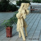 宜居品阁YW527皂角木根抱石 根艺标本架花架花台 天然根雕木雕
