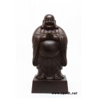 供应黑檀木 恭喜发财 弥勒佛 木雕弥勒佛摆件 木雕人物摆件