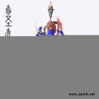 藏传秽迹金刚木雕佛像密宗寺庙家居客厅供奉工艺品摆件定制 圣造