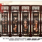 惠森古建 各式屏风，挂屏，插屏hsgj-100017实木雕刻各式坐屏插屏挂屏厂家供货