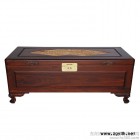 供应东阳韵煌A022岁寒三友东阳仿古木雕储物柜婚庆用品樟木箱