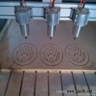 供应多头独立高效木工雕刻机 木工实木雕花，密度板镂空雕刻机