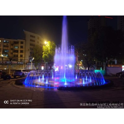 喷泉设计制作 水池 喷雾水景 水景设备图5
