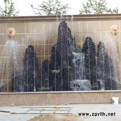 秀山秀水 假山喷泉水景 假山喷泉水景工程 音乐喷泉厂家