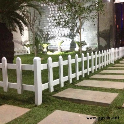 启东  绿化带pvc栏杆  pvc草坪护栏  庭院花坛栏杆  塑钢草坪栏杆