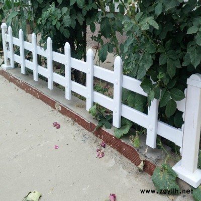 九润  **  pvc园艺围栏 绿化花坛护栏围护栏  塑钢草坪护栏