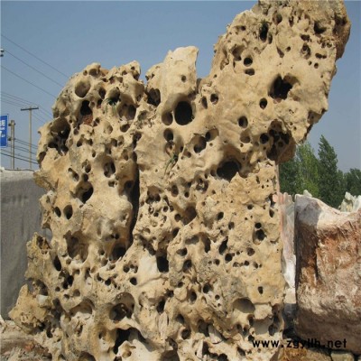 吸水假山石 吸水石销售 质地松软 利于草木扎根生长