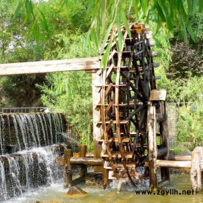 景观水车_景观的水景水车_岁氏景观_诚信商家_定制生产厂家