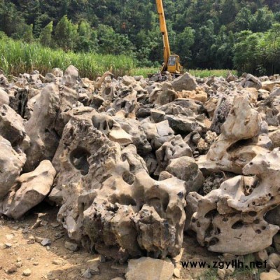 天然太湖石 园林驳岸石 窟窿石 奇石庭院假山鱼池景观原石产地批发 承接园林假山设计制作