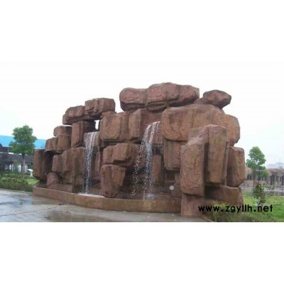 如源  水泥塑山   水泥塑山水景图3
