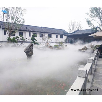 锦胜雾森 人工造雾水景 酒吧喷雾景观
