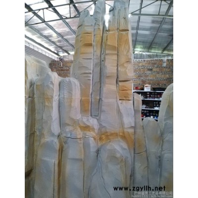 人造假山泡沫雪山临时布景展览展示泡沫道具雕塑