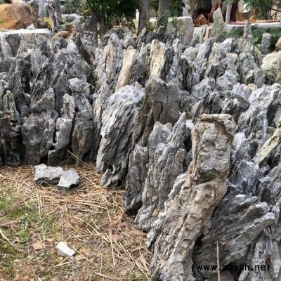 共和小区假山喷泉 假山吸水石英石假山价钱