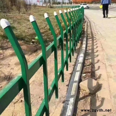 朗松  PVC草坪护栏 塑钢花坛围栏 农村绿化栏杆
