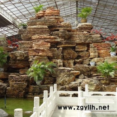 廊坊专业制作施工维修喷泉假山厂家dt2 假山石