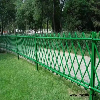 花坛护栏  小区绿化护栏仿竹护栏  豪日丝网     保证质量 包安装包施工 高品质产品