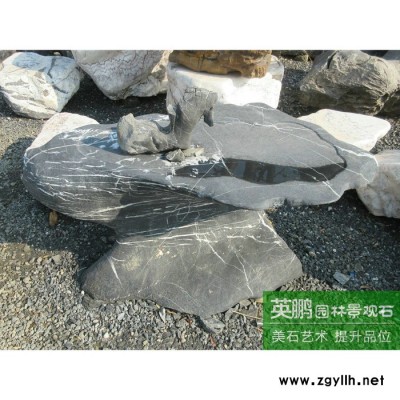 大量供应平台太湖石 平面太湖石桌假山石 承接园林假山鱼池工程