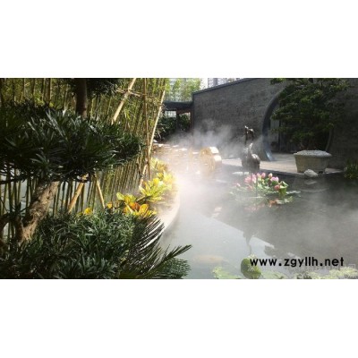 深圳宏日HR-PW雾之源假山造雾景观喷雾设计与安装