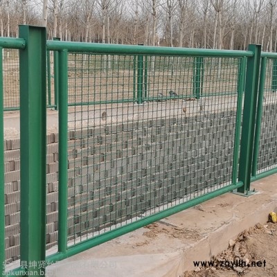 Kunxian/坤贤 园林花坛装饰防护网 双圈护栏网 菜园围栏网 绿化带防护网