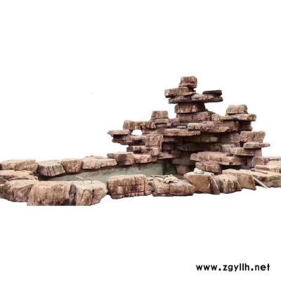 产地直销各类假山景观石 天然造景石 河道驳岸石 护坡石 园林置石 龟纹石产地批发龟纹石假山  庭院假山设计制作